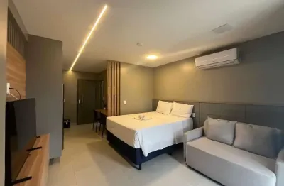 Flat para locação em joão pessoa, manaíra, 1 dormitório, 1 banheiro