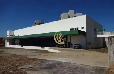 Galpão para alugar, 1600 m² por r$ 33.000/mês - jardim bela vista - taubaté/sp