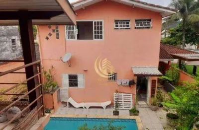 Casa com 4 dormitórios à venda, 268 m² por r$ 1.200.000,00 - itaguá - ubatuba/sp