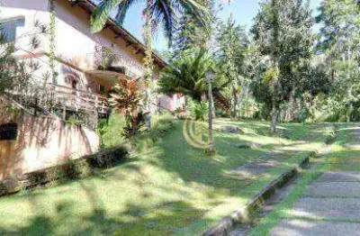 Sítio espetacular com área de 200 mil m², com suntuosa residência, casa de caseiro e cachoeiras, à venda por r$ 11.000.000 - arariba - ubatuba/sp