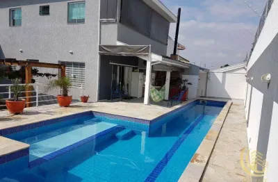 Sobrado com 4 dormitórios à venda, 400 m² por r$ 1.490.000,00 - chácara flórida - taubaté/sp