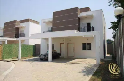 Sobrado com 3 dormitórios à venda, 121 m² por r$ 570.000,00 - vila areao - taubaté/sp