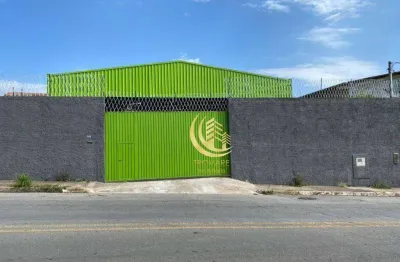 Galpão para alugar, 360 m² por r$ 10.169,04/mês - jardim sandra maria - taubaté/sp