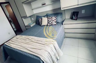 Apartamento com 2 dormitórios à venda, 60 m² por r$ 280.000,00 - vila nossa senhora das graças - taubaté/sp