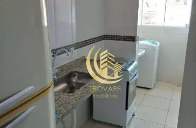 Apartamento com 2 dormitórios à venda, 55 m² por r$ 218.000,00 - esplanada independência - taubaté/sp