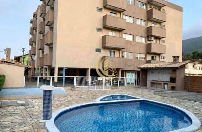 Apartamento com 2 dormitórios à venda, 83 m² por r$ 380.000,00 - maranduba - ubatuba/sp