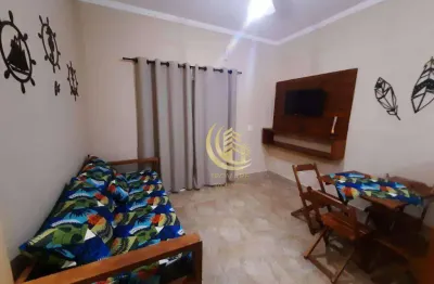 Apartamento com 1 dormitório à venda, 41 m² por r$ 267.000,00 - maranduba - ubatuba/sp