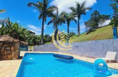 Chácara com 5 dormitórios à venda, 5600 m² por r$ 850.000,00 - chácaras reunidas canadá - santa isabel/sp