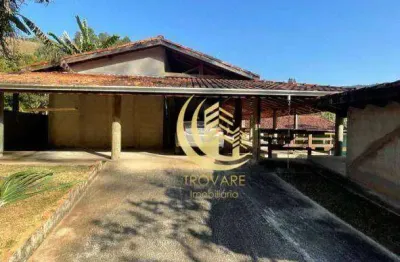 Chácara com 2 dormitórios à venda, 24200 m² por r$ 650.000,00 - registro - taubaté/sp