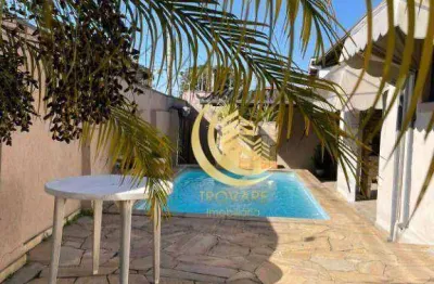 Casa com 4 dormitórios, 180 m² - venda por r$ 650.000,00 ou aluguel por r$ 5.176,00/mês - chácara do visconde - taubaté/sp