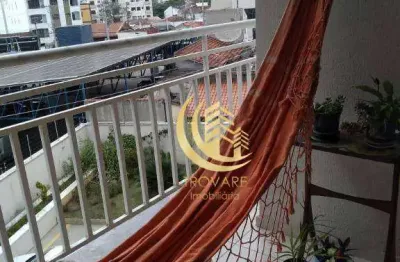 Apartamento com 3 dormitórios à venda, 68 m² por r$ 350.000,00 - centro - taubaté/sp