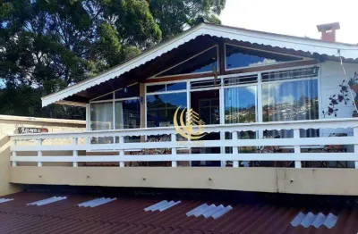 Casa com 3 dormitórios à venda, 262 m² por r$ 840.000,00 - v cristina - campos do jordão/sp
