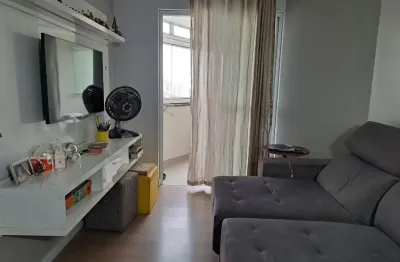 Apartamento sacada a venda/permuta em santo andré-jaçatuba