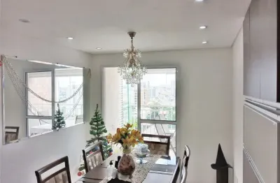 Apartamento com varanda a venda/permuta em santo andré-vila valparaíso