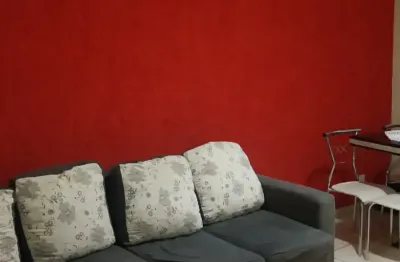 Apartamento com sacada e semi mobiliado a venda/permuta em santo andré-parque gerassi