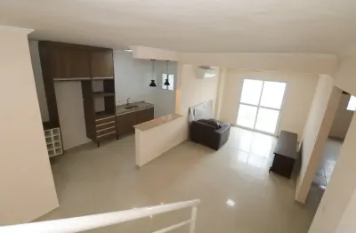 Apartamento cobertura duplex e semi mobiliada para venda/permuta no jardim marina em mongaguá