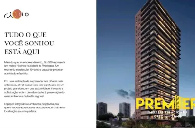 Apartamento de 87m² com 02 suites no rio 330 em piracicaba