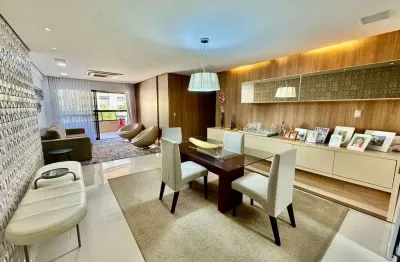 Apartamento com 3 suítes + varanda gourmet na ponta verde