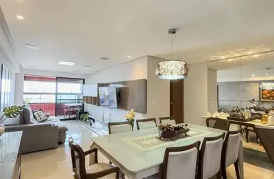 Apartamento com vista mar todo nascente com 3 suítes na jatiuca