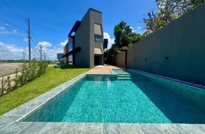 Casa nova no condomínio Gren park com 5 quartos sendo 4 suítes ,