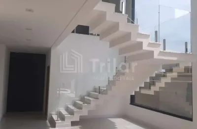 Majestoso sobrado de arquitetura moderna em condomínio fechado do lado do shopping colinas!