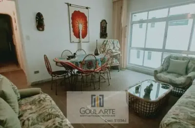 Apartamento padrão com 2 dormitórios sendo 1 suíte + dormitório de serviço na praia da enseada-guarujá/sp.