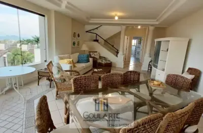 Apartamento duplex,  3 suítes , lazer no condomínio, vista mar de todos os ambientes, enseada-guarujá/sp.