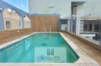 Cobertura duplex , 3 dormitórios climatizados sendo 1 suíte, terraço com piscina e área gourmet, lado praia da enseada -guarujá/sp.