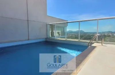 Cobertura duplex, 2 dormitórios sendo 2 suítes, área gourmet com piscina e churrasqueira - enseada -guarujá/sp.