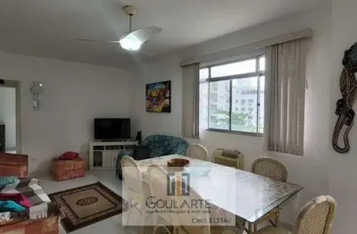 Apartamento com 2 dormitórios + dormitório serviço, lado praia da enseada - guarujá/sp.