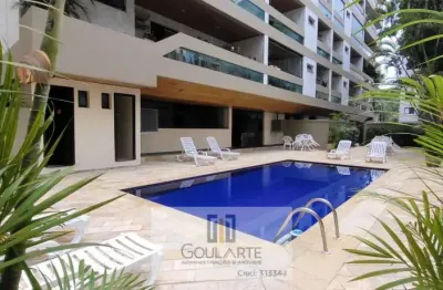 Apartamento alto padrão com lazer, 3 suítes, sacada ampla, no lado praia na enseada-guarujá/sp.