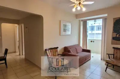 Apartamento padrão com 2 dormitórios, à menos de 100 metros do mar, pitangueiras-guarujá/sp