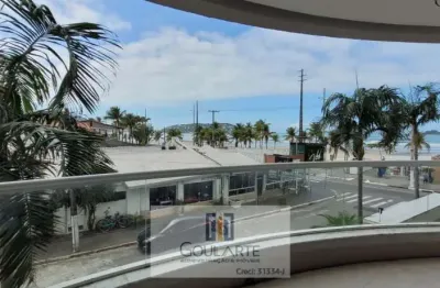 Apartamento alto padrão com sacada gourmet e vista mar, 3 dormitórios sendo 2 suítes, lazer no condomínio, enseada-guarujá/sp.