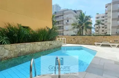 Apartamento alto padrão com acesso a sacada, 2 dormitórios sendo 1 suíte, lazer no condomínio, lado praia - enseada - guarujá/sp.