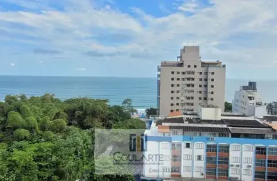 Apartamento alto padrão vista total mar, 3 dormitórios sendo 1 suíte, á menos de 100 metros do mar - tombo-guarujá/sp.