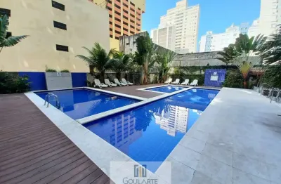 Apartamento alto padrão, com 2 dormitórios sendo 1 suíte, sacada gourmet,  lazer completo no condomínio, pitangueiras-guarujá/sp.