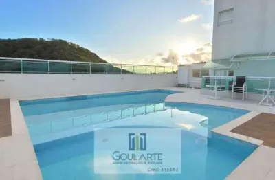 Apartamento alto padrão com 3 dormitórios climatizados sendo 2 suítes, sacada gourmet, lazer completo no condomínio - pitangueiras-guarujá/sp.