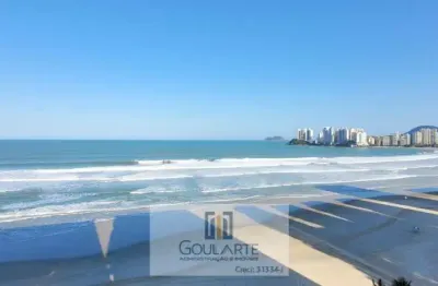 Apartamento alto padrão frente mar, 3 dormitorios sendo 1 suíte,*vista total mar* - pitangueiras - guarujá/sp.