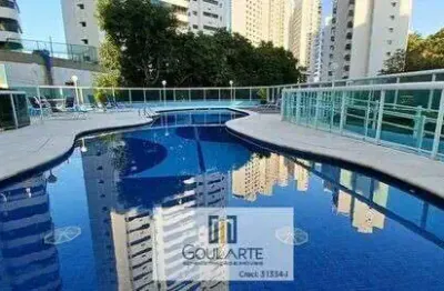 Apartamento alto padrão sacada gourmet, 2 dormitórios sendo 1 suíte, lazer completo no condomínio - astúrias -guarujá/sp.