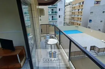 Apartamento com lazer à 200 metros do mar, 2 dormitórios, na praia da  enseada - guarujá/sp.