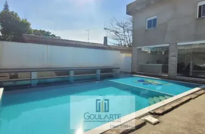 Casa alto padrão com 7 dormitórios sendo 6 suítes, lazer no quintal - pernambuco - guarujá/sp