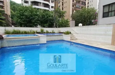 Apartamento alto padrão com 3 suítes, lazer no condomínio na praia de pitangueiras-guarujá/sp.
