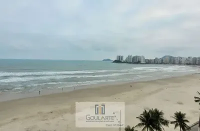 Apartamento alto padrão frente mar, 3 dormitorios sendo 3 suítes,*vista total mar* - pitangueiras - guarujá/sp.