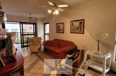 Apartamento alto padrão com sacada, 3 dormitórios sendo 1 suíte, na praia da pitangueiras-guarujá/sp.