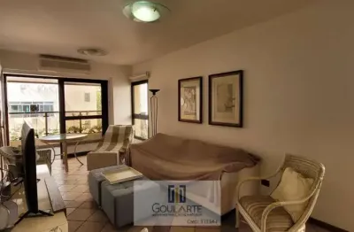 Apartamento alto padrão com sacada, 3 dormitórios sendo 1 suíte, na praia da pitangueiras-guarujá/sp.