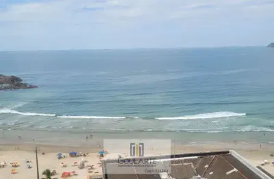 Apartamento alto padrão com sacada gourmet vista mar, 3 suítes climatizadas, lazer completo no condomínio - pitangueiras - guarujá/sp