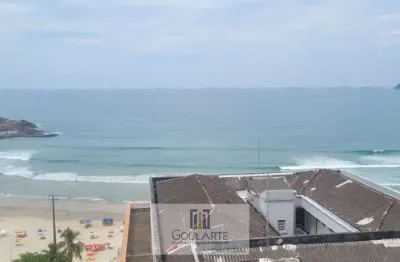 Apartamento alto padrão com sacada gourmet vista mar, 3 suítes climatizadas, lazer completo no condomínio - pitangueiras - guarujá/sp