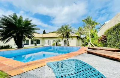 Casa alto padrão no condomínio acapulco com área de lazer, na praia do pernambuco - guarujá/sp