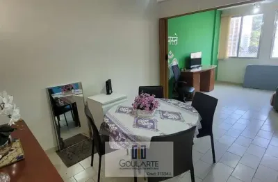Apartamento com 1 dormitório amplo, á menos de 200 metros do mar - pitangueiras-guarujá/sp.