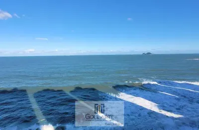 Apartamento alto padrão com sacada vista total para o mar, 3 suítes climatizadas, lazer completo no condomínio, pitangueiras - guarujá/sp.